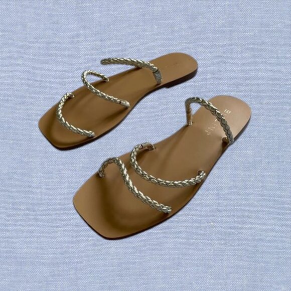 Bellini Oceania Strappy Sandals Size 6 in Gold - Picture 1 of 7